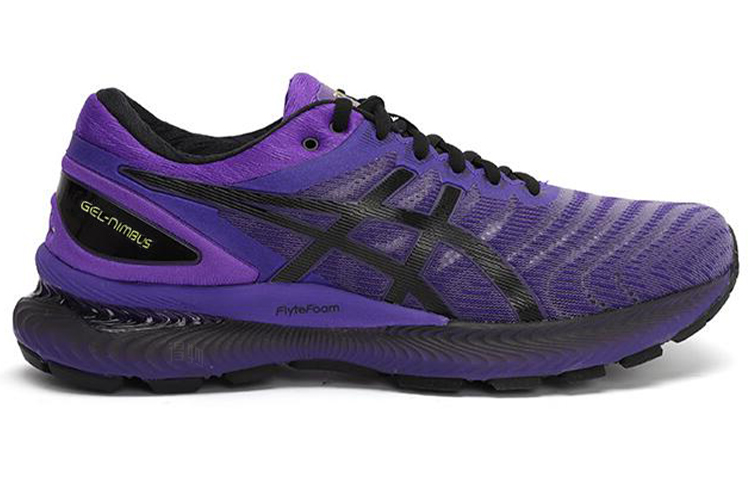 Мужские кроссовки ASICS GEL-Nimbus 22 (фиолетовый) — Фиолетовый / чёрный — фото 2