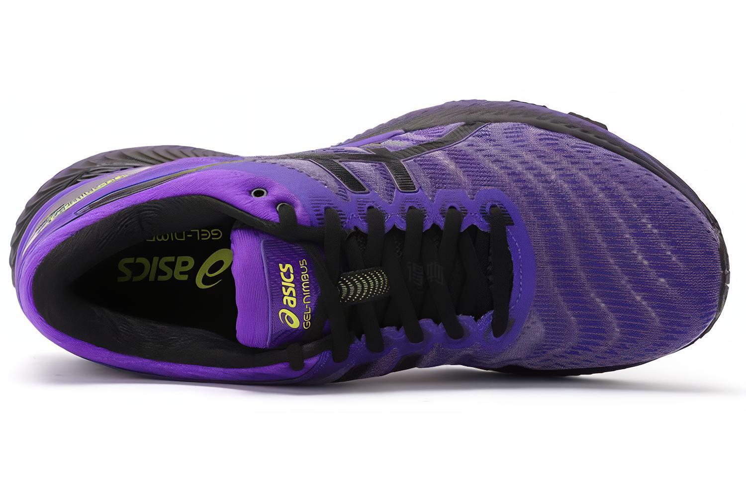 Мужские кроссовки ASICS GEL-Nimbus 22 (фиолетовый) — Фиолетовый / чёрный — фото 3