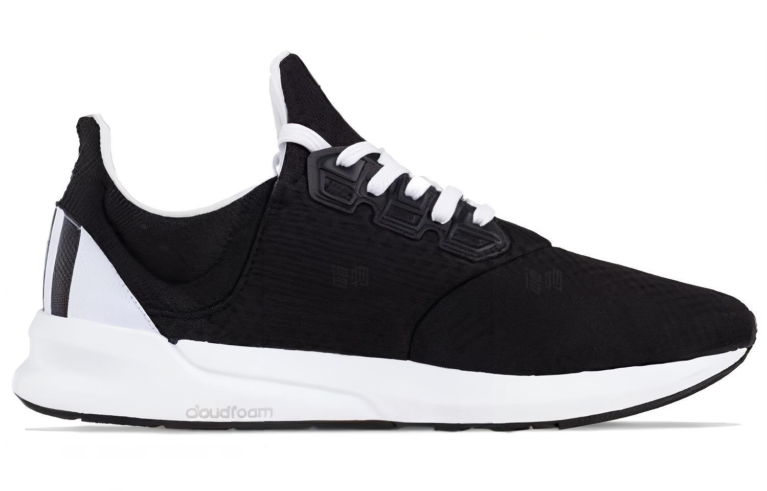 Кеды adidas Falcon Elite 5 (черно-белые) — Чёрный / белый — фото 2