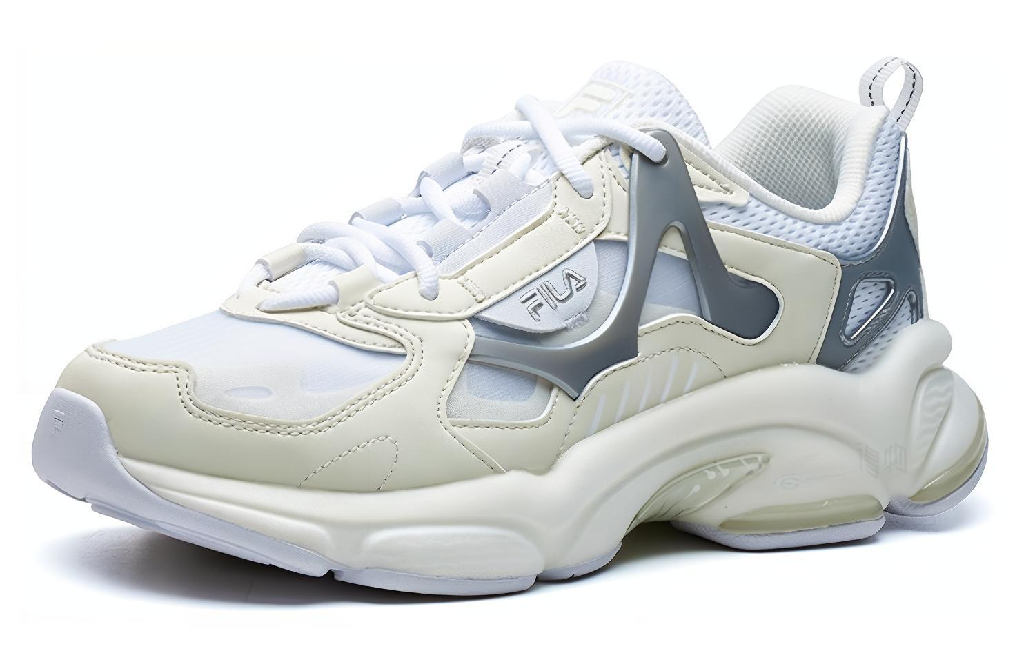 Женские кроссовки Fila FUSION RJV (белые) — 香草冰/斐乐白 — фото 2