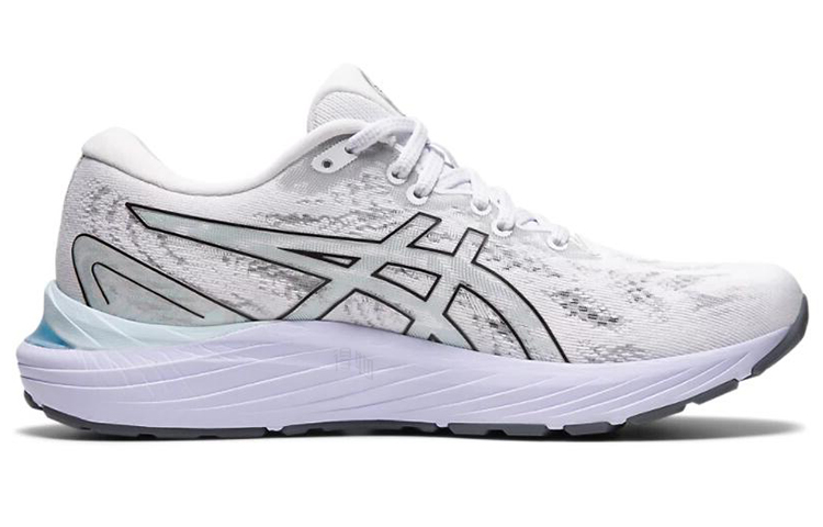 Женские кроссовки Asics Gel-Cumulus 23 (белые) — фото 2