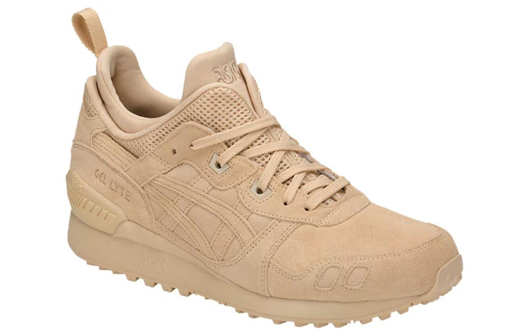 Кроссовки ASICS Gel-Lyte MT (коричнево-желтые) — Коричневый / жёлтый — фото 3