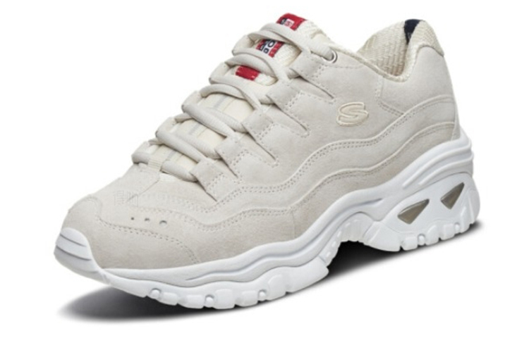 Женские кроссовки Skechers Energy (бежевые) — фото 3