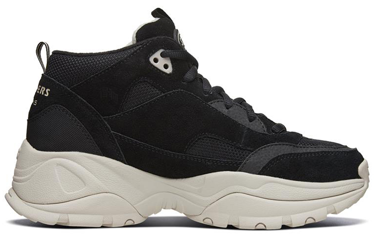 Женские кроссовки Skechers Kozmiks (черно-белый) — Чёрныйбелый — фото 2