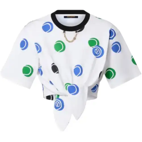 LOUIS VUITTON SS22 Crop Top Women's White