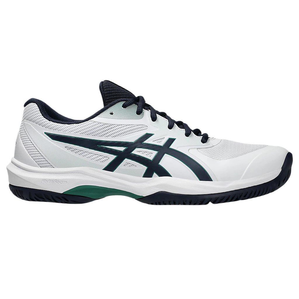 ASICS GAME FF PU Synthetic Leather Cushioning Low top Tennis Shoes Men’s Blue White