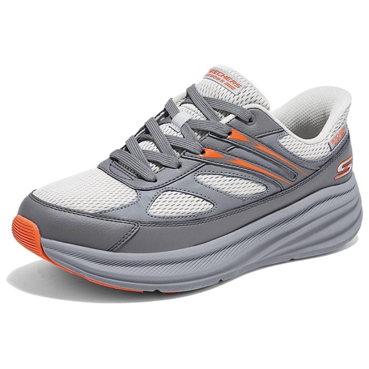Skechers Abrasion Resistant Low top Casual Shoes Men’s Gray