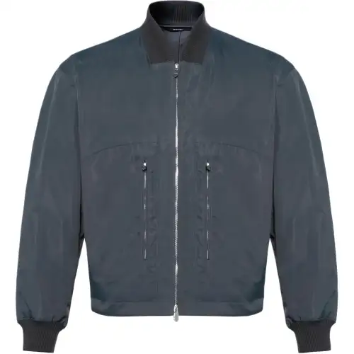 HERMES Jackets & Coats Men's Orange Juice