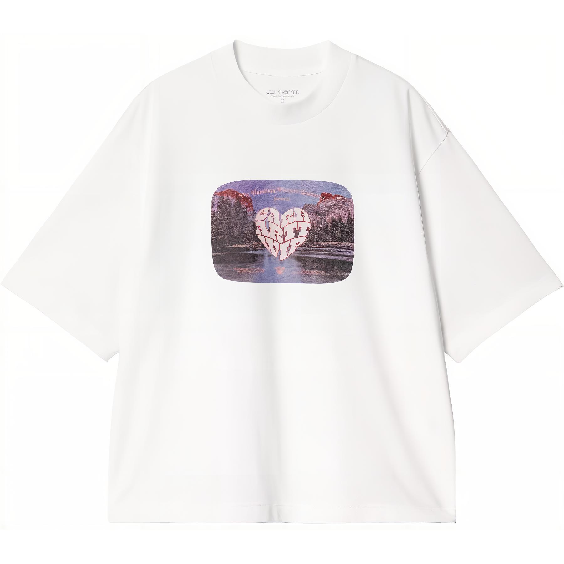 Женская футболка Carhartt WIP (белая)
