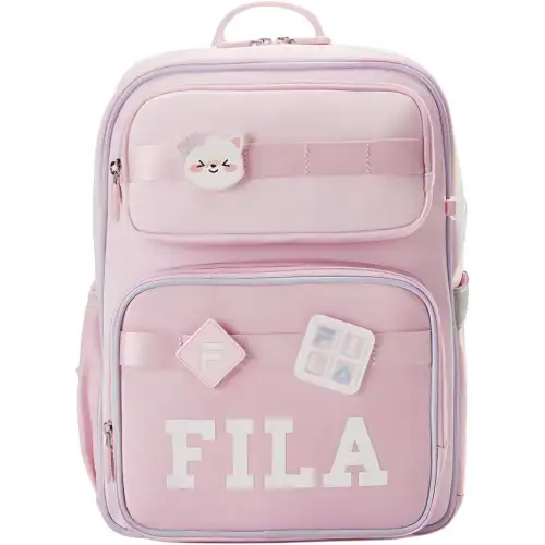FILA KIDS Nylon Kids Bag Regular Kids' Fresh Pink