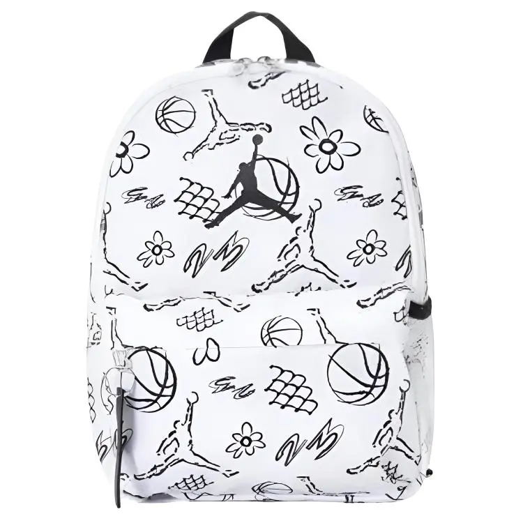 Jordan Fabric Backpacks Unisex White