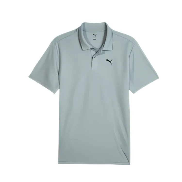 PUMA Polo Shirt Men's Medium Gray