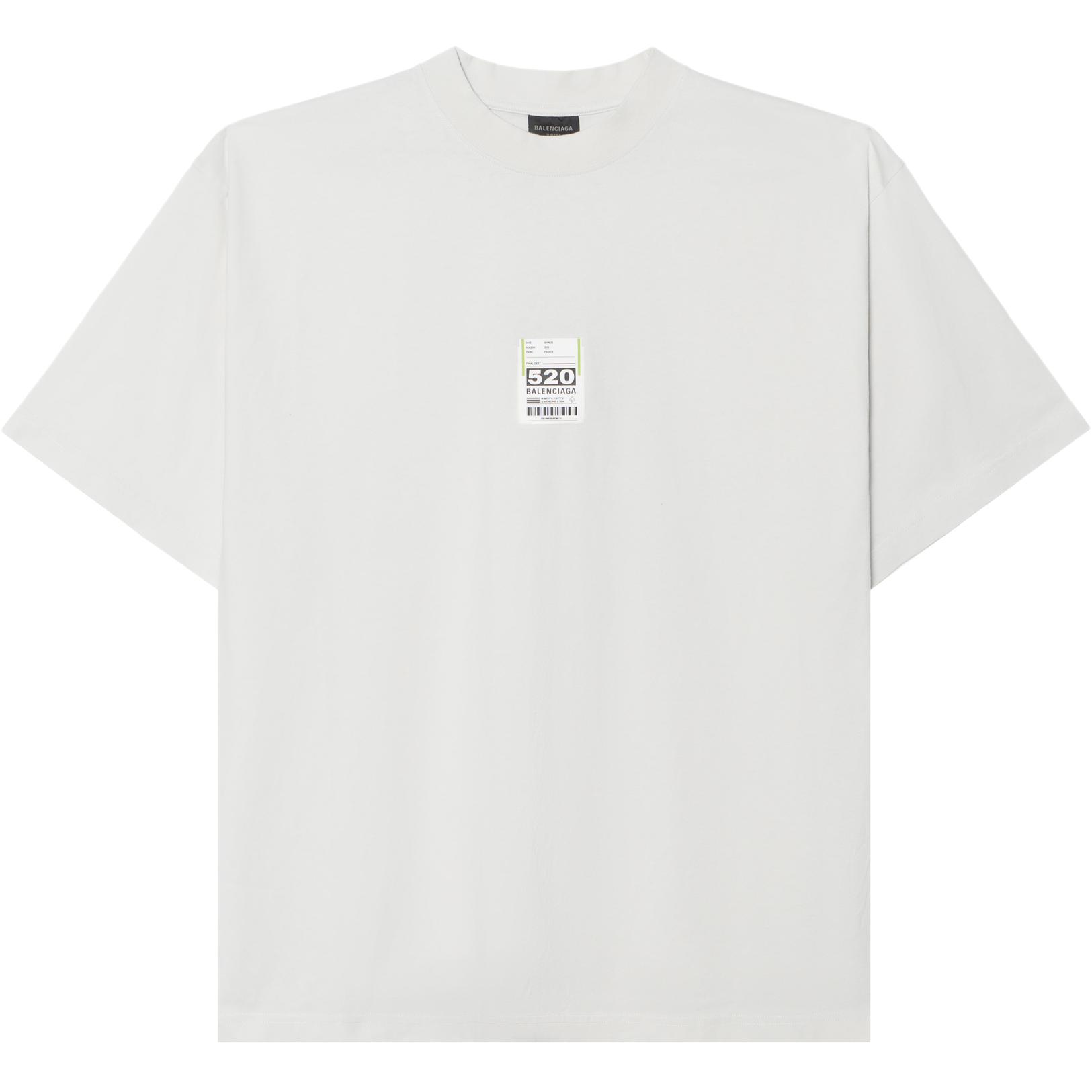 Мужская футболка Balenciaga SS25 (белая)