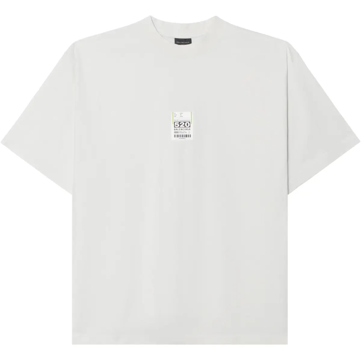 Balenciaga SS25 T Shirt Medium Size Fit Men's White
