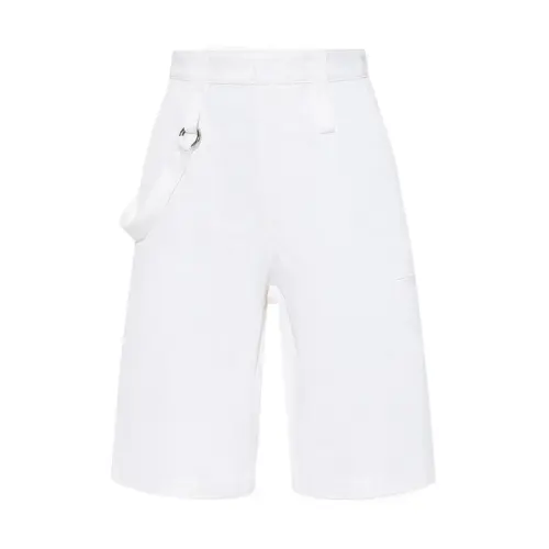 Bottega Veneta SS23 Cargo Shorts Women's White