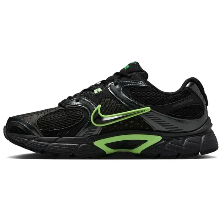 Nike V5 RNR Breathable Low top Running Shoes Men's Black Green