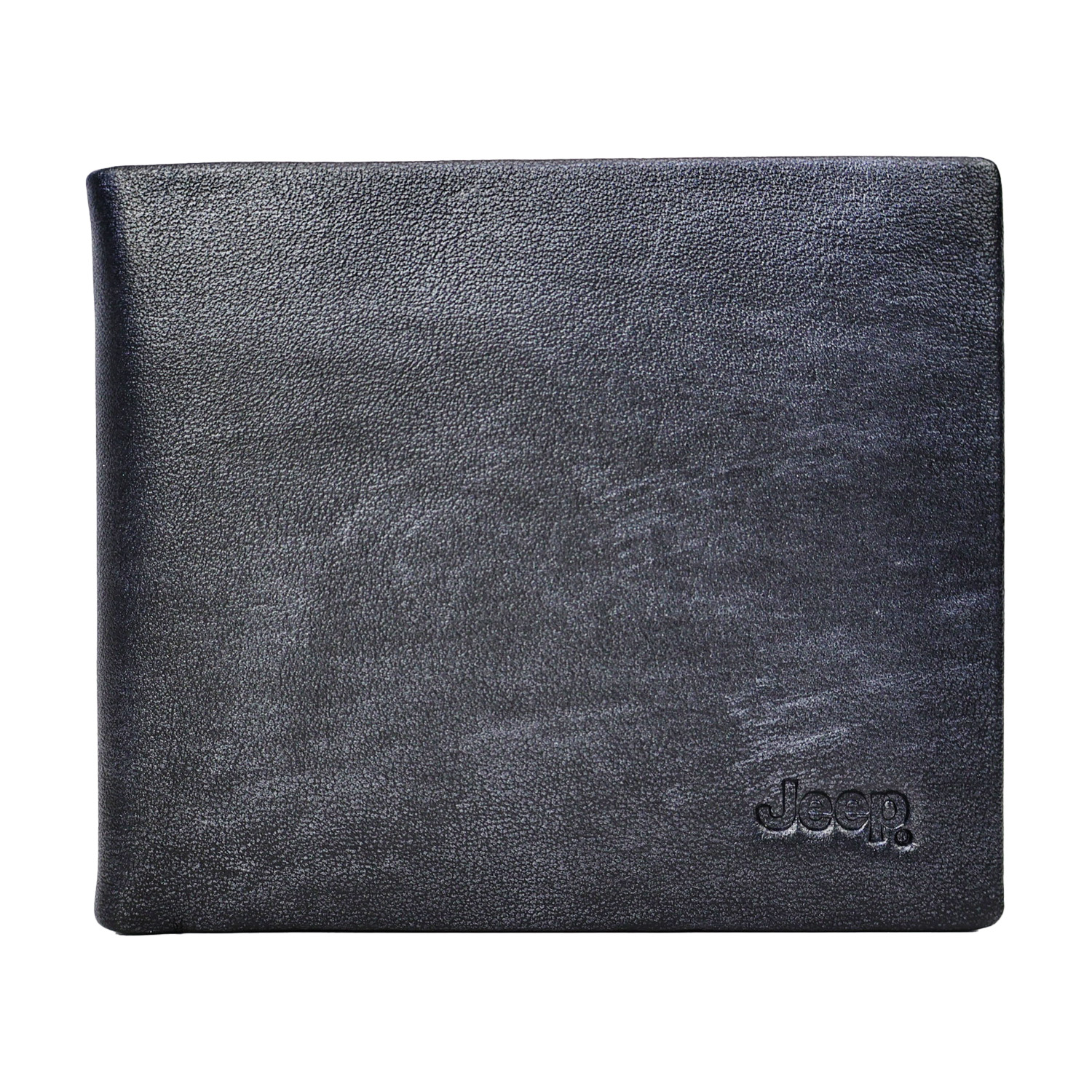 Jeep Genuine Leather Wallet, Wallet Men's Galaxy Black