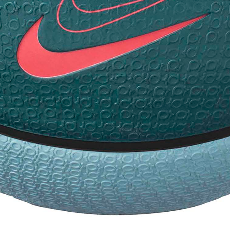 Nike Rubber Basketball Blue Green Size 7 Training Unisex