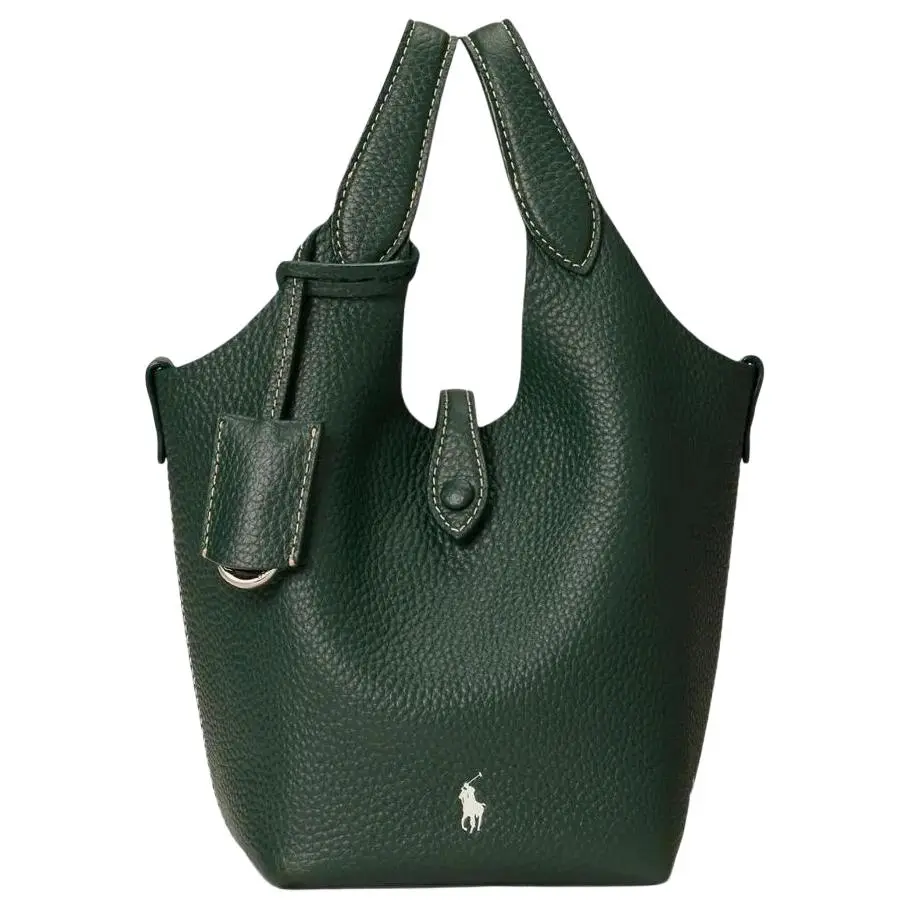 Polo Ralph Lauren Polo Play pebbled-leather tote bag