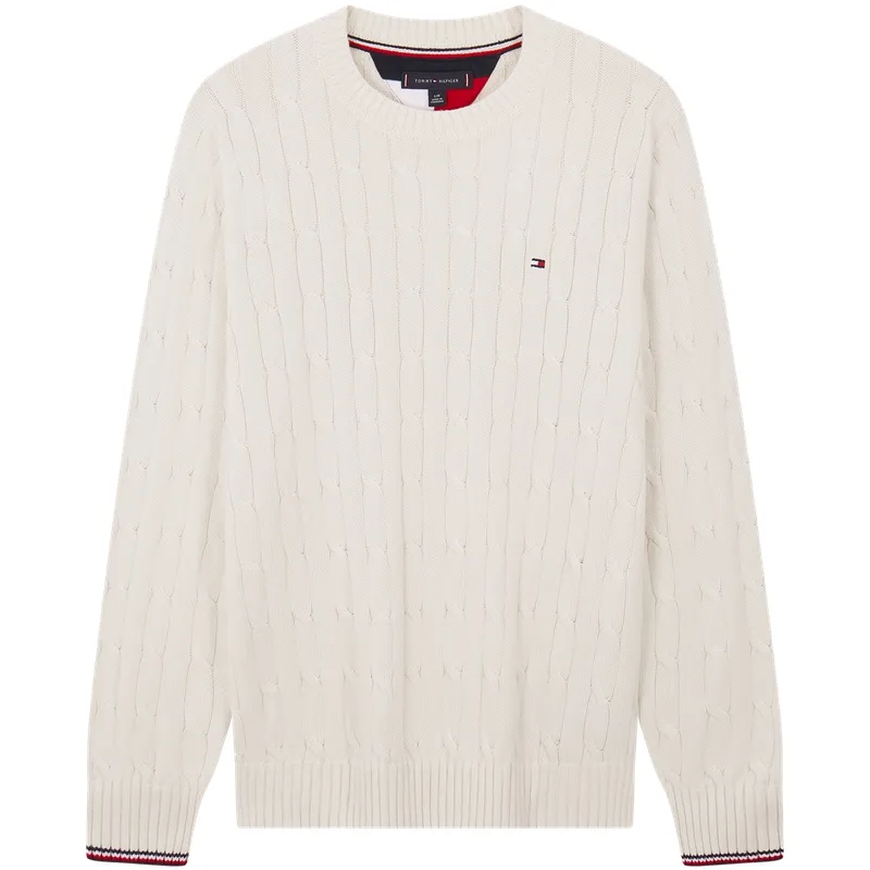 Tommy Hilfiger Knitwear Men's Crew Neck Moderate Straight Fit
