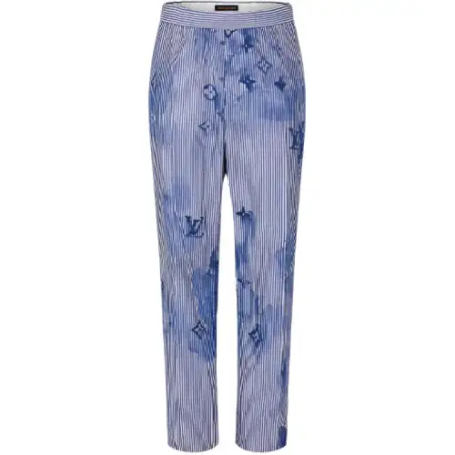 LOUIS VUITTON Casual Pants Men's Blue