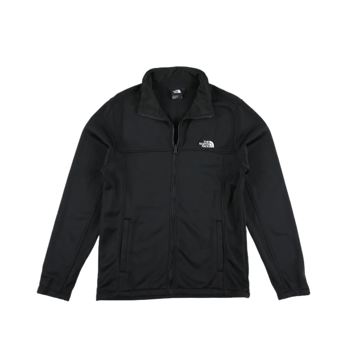 THE NORTH FACE Jackets Men's Black Stand Collar Moderate Straight Fit