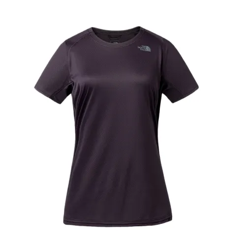 THE NORTH FACE T Shirts Women's Purple Crew Neck