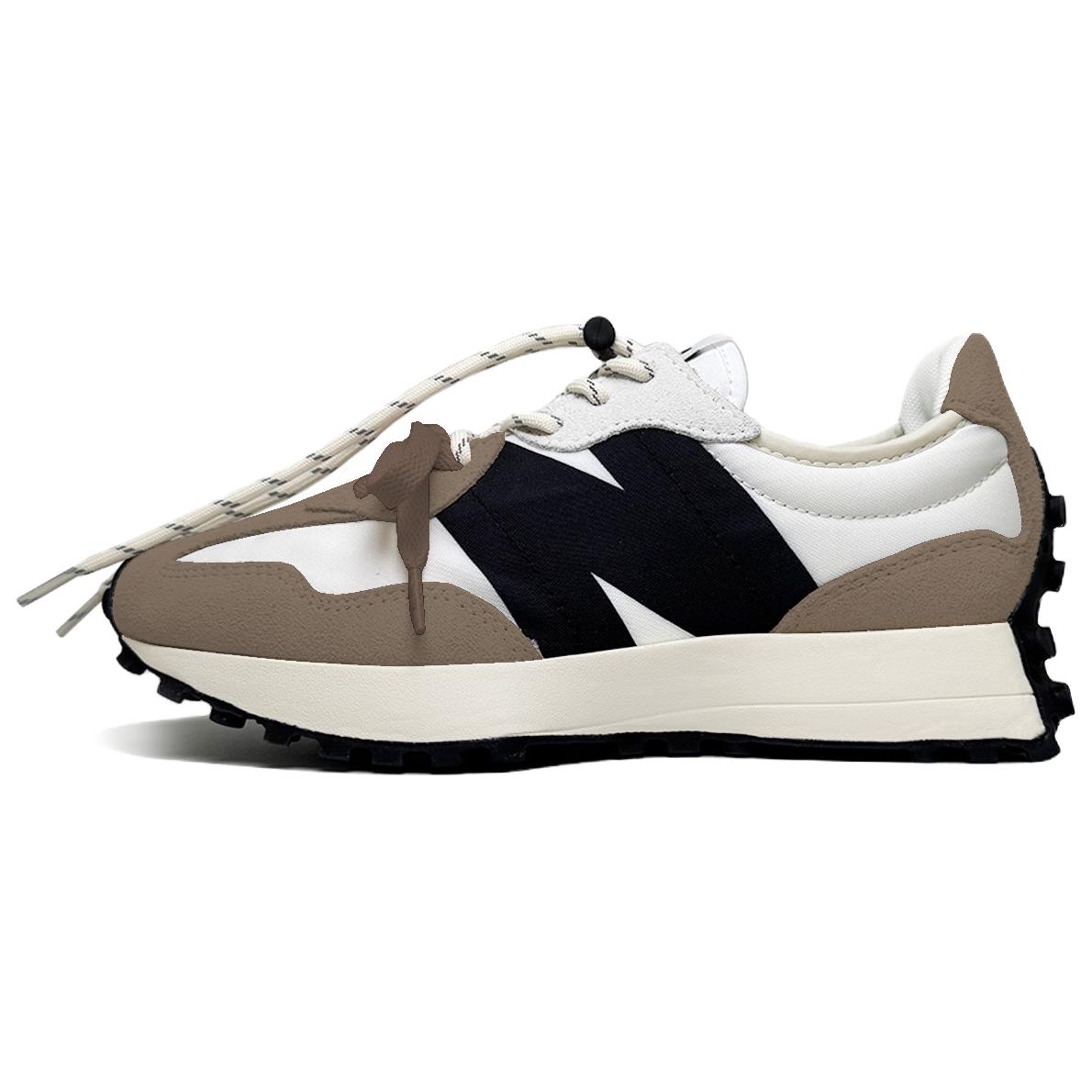 New Balance NB 327 Breathable Low top Running Shoes Unisex Brown