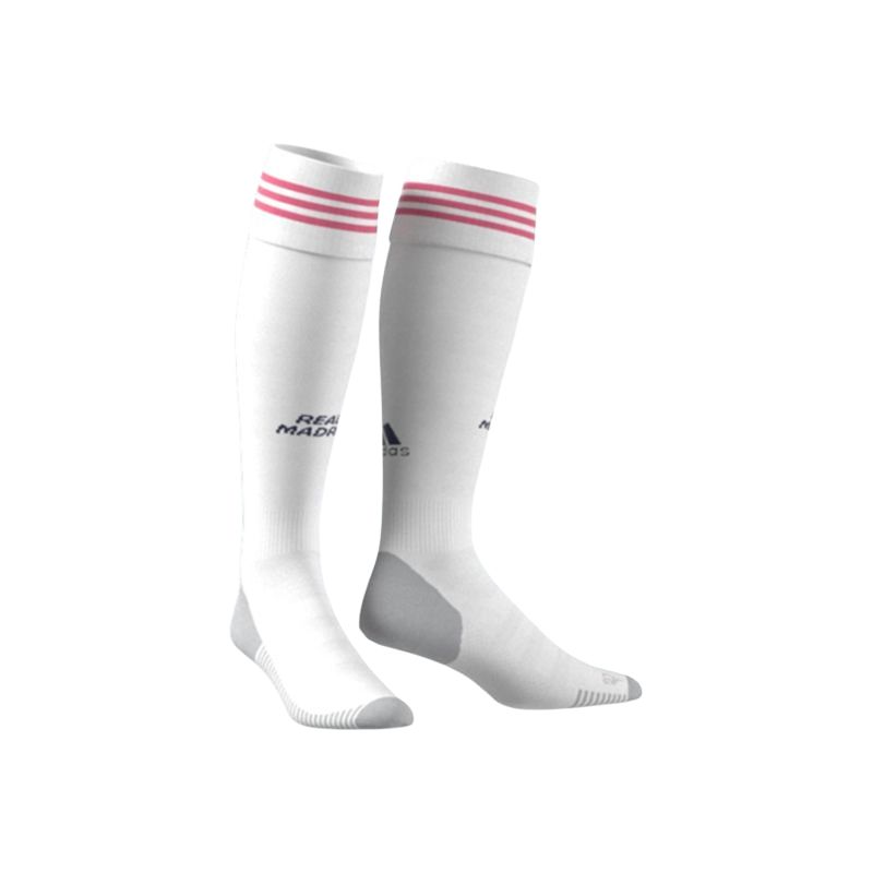 Adidas Real Madrid Soccer Socks Unisex 1 Pack White