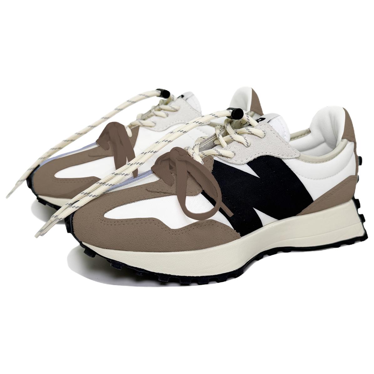 New Balance NB 327 Breathable Low top Running Shoes Unisex Brown