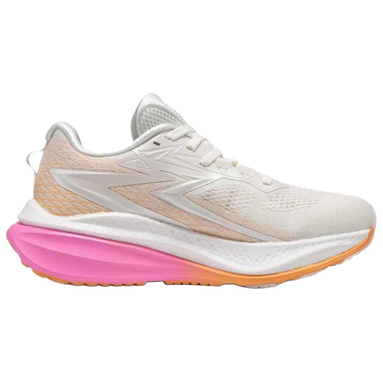361° Cushioning Breathable Low top Long Distance Running Shoes Women’s Feather White Orange Milk Candies