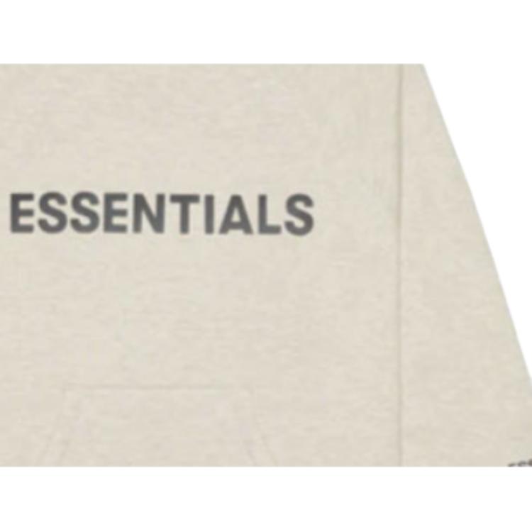Худи Fear of God Essentials FW20 (серое) — фото 3