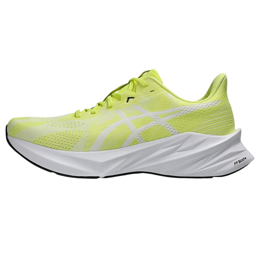 ASICS DYNABLAST 5 Synthetic Leather, Textile Abrasion Resistant Low top Running Shoes Men’s Lemon