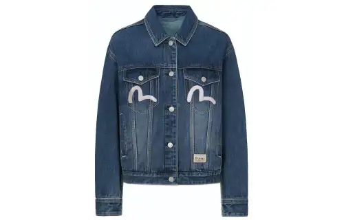 EVISU Denim Jacket Women's Blue