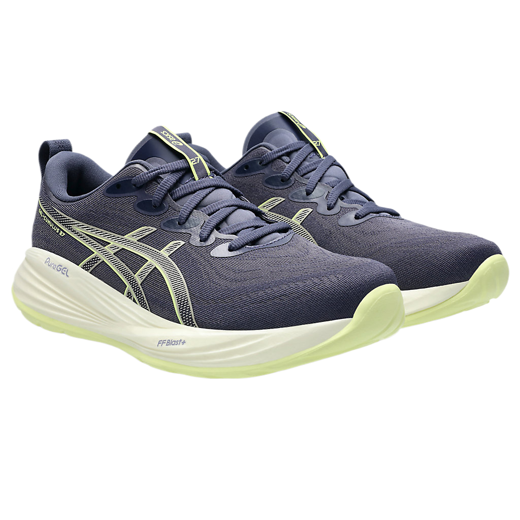 ASICS Gel Cumulus 27 Low top Rubber Casual Running Shoes Men’s Indigo Mist