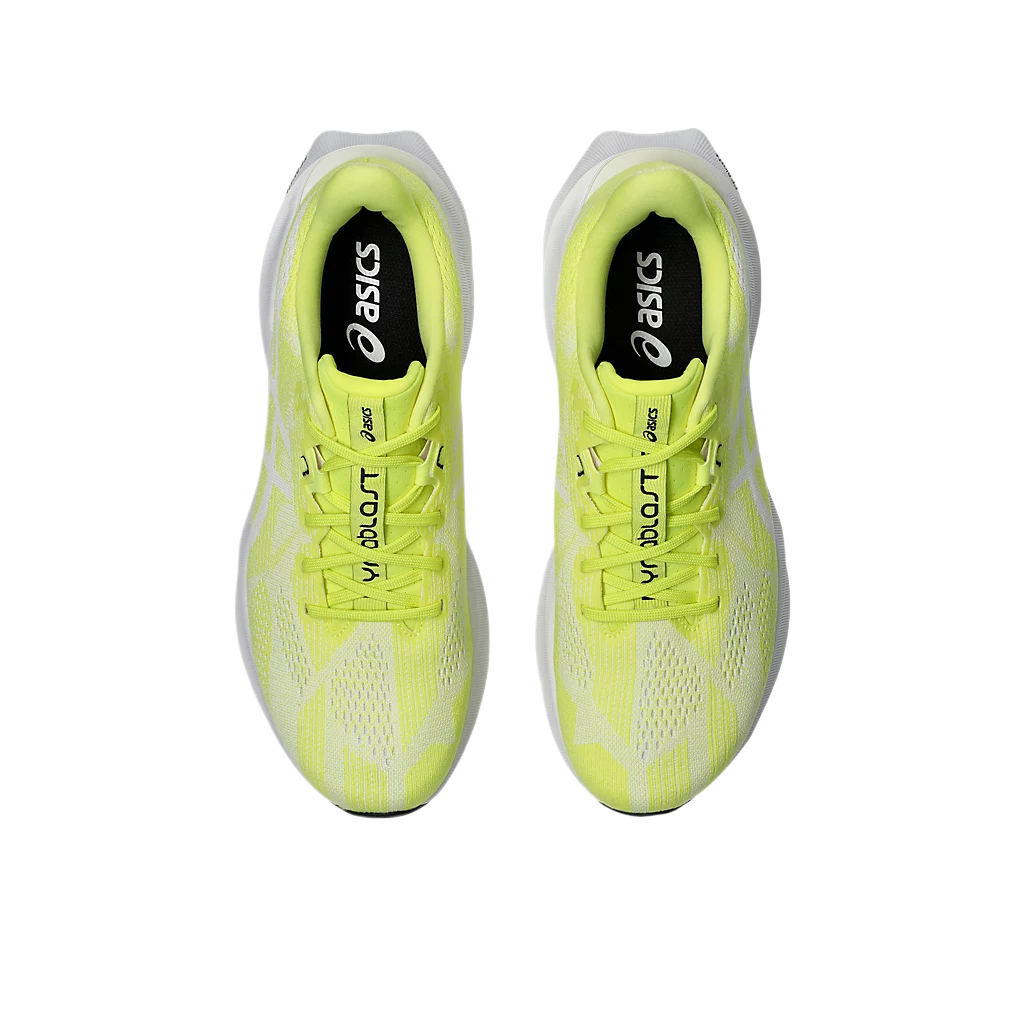 ASICS DYNABLAST 5 Synthetic Leather, Textile Abrasion Resistant Low top Running Shoes Men’s Lemon