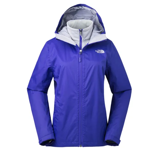 THE NORTH FACE Jackets Women's Blue Stand Collar Moderate Hard Shell