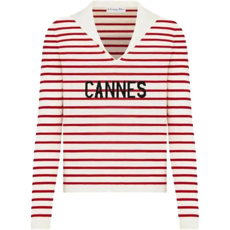 DIOR Knitwear Women's Red White