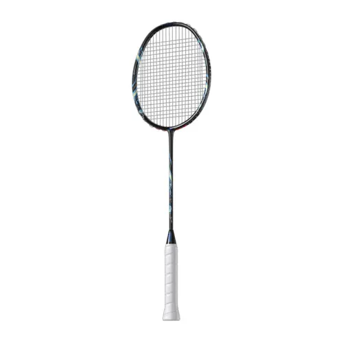 Peak Tiamo series full carbon badminton racket, light and easy to control, high elasticity and ball control (both defensive and defensive), advanced level 673MM, double racket, stringed