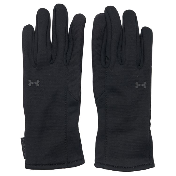 Женские перчатки Under Armour (черные)