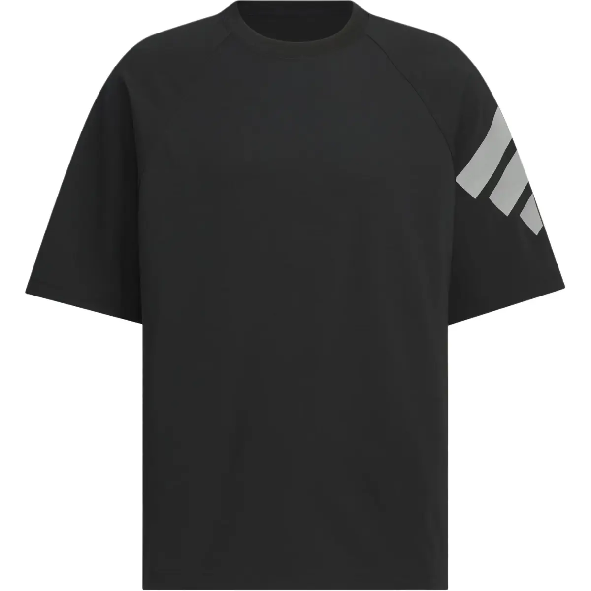 Adidas FOS T-Shirts Men's Black Crew Neck Moderate