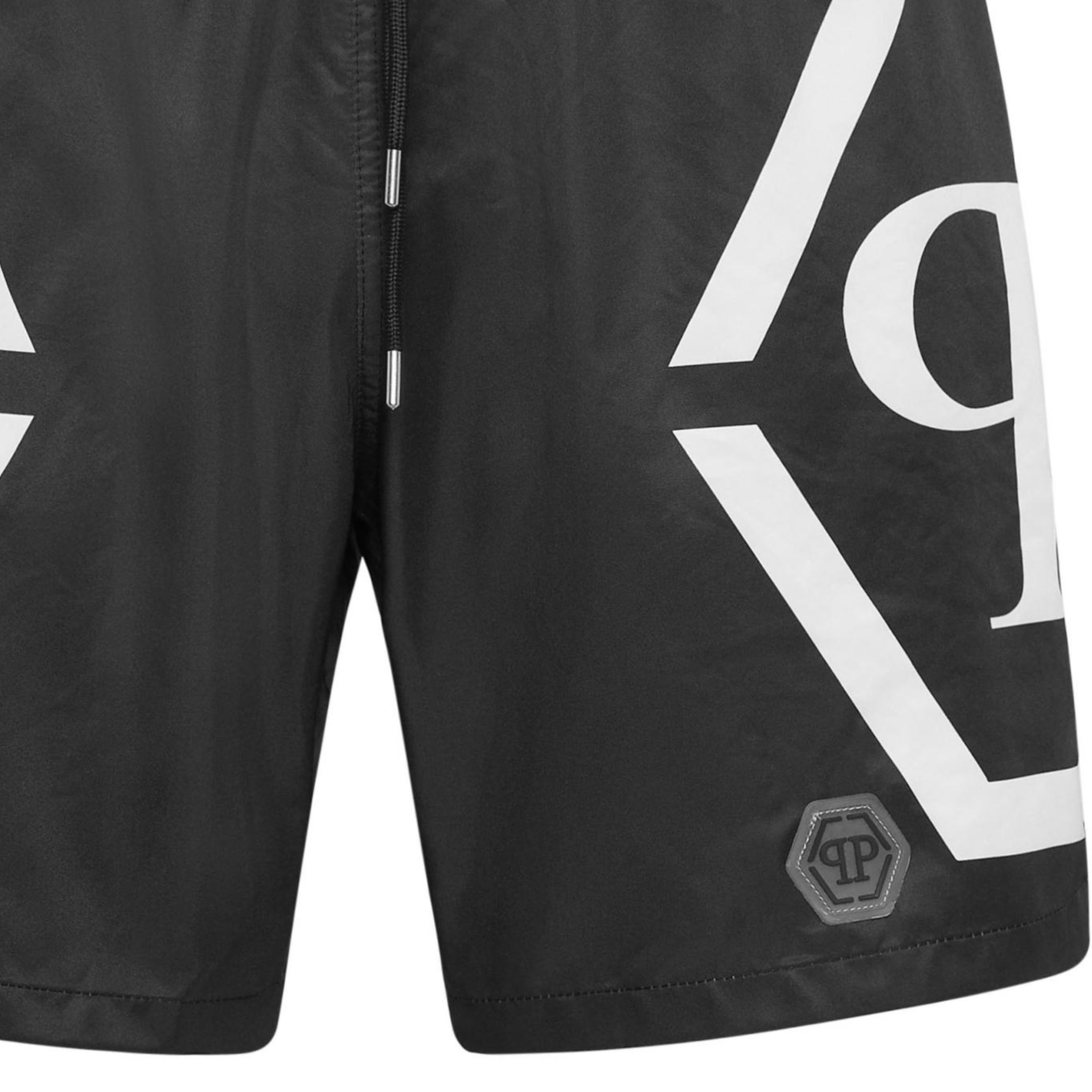 Philipp Plein logo-print swim shorts