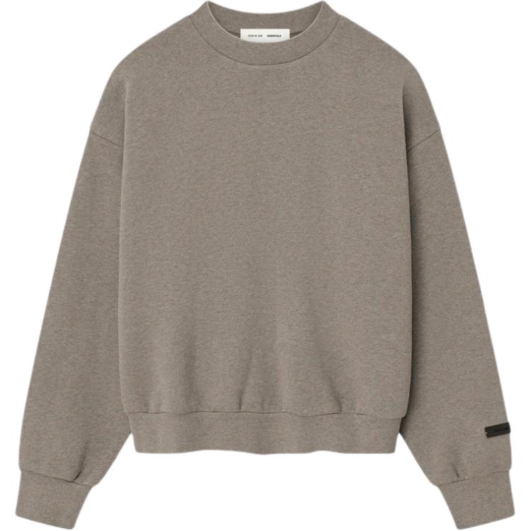 Мужское худи Fear of God Essentials (бежевое)