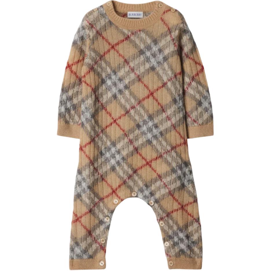 Детский комбинезон Burberry (бежевый)