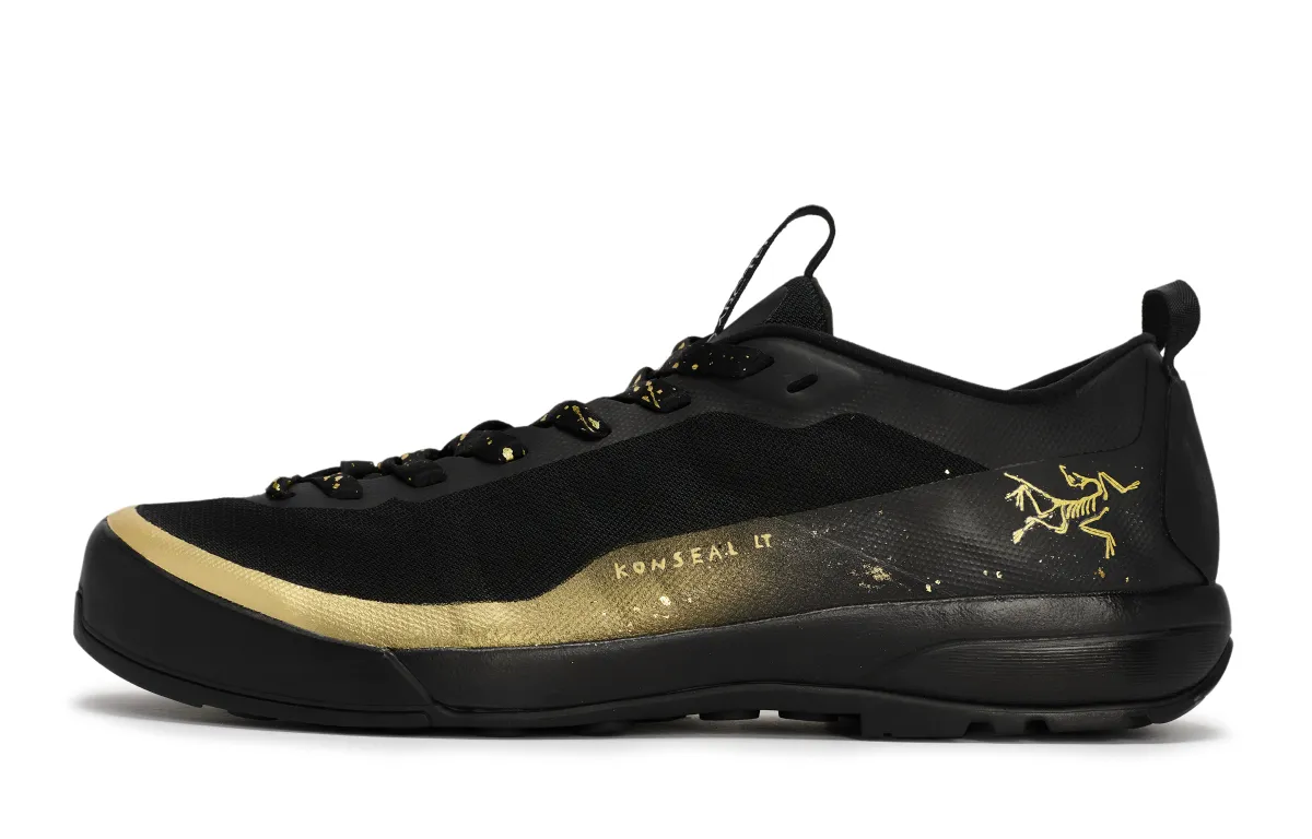 Arc'teryx Konseal Lt Abrasion Resistant Low top Running Shoes Unisex Black Gold