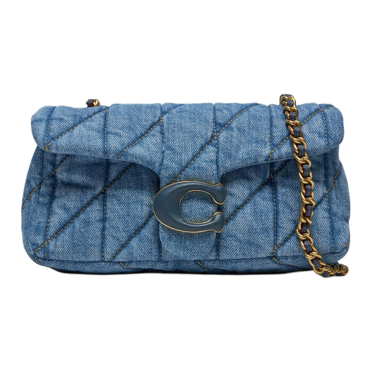 COACH Tabby Fabric Crossbody Bag, Shoulder Bag Small Women's Indigo