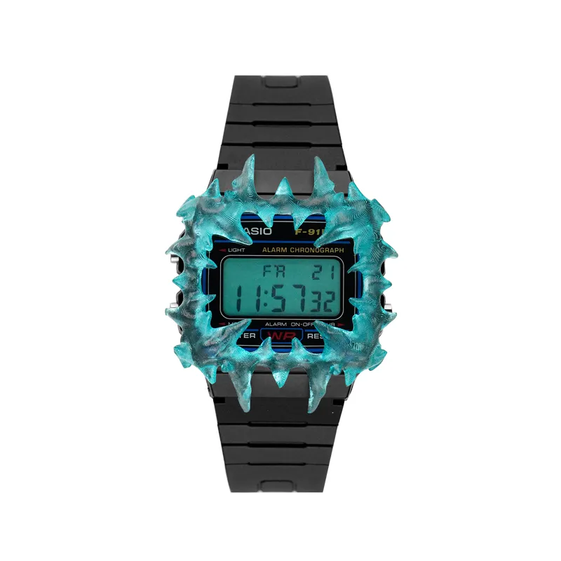 CASIO Custom Collection Quartz Movement Watch Unisex Multicolor Watch Dial