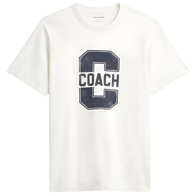 Мужская футболка COACH (белая)