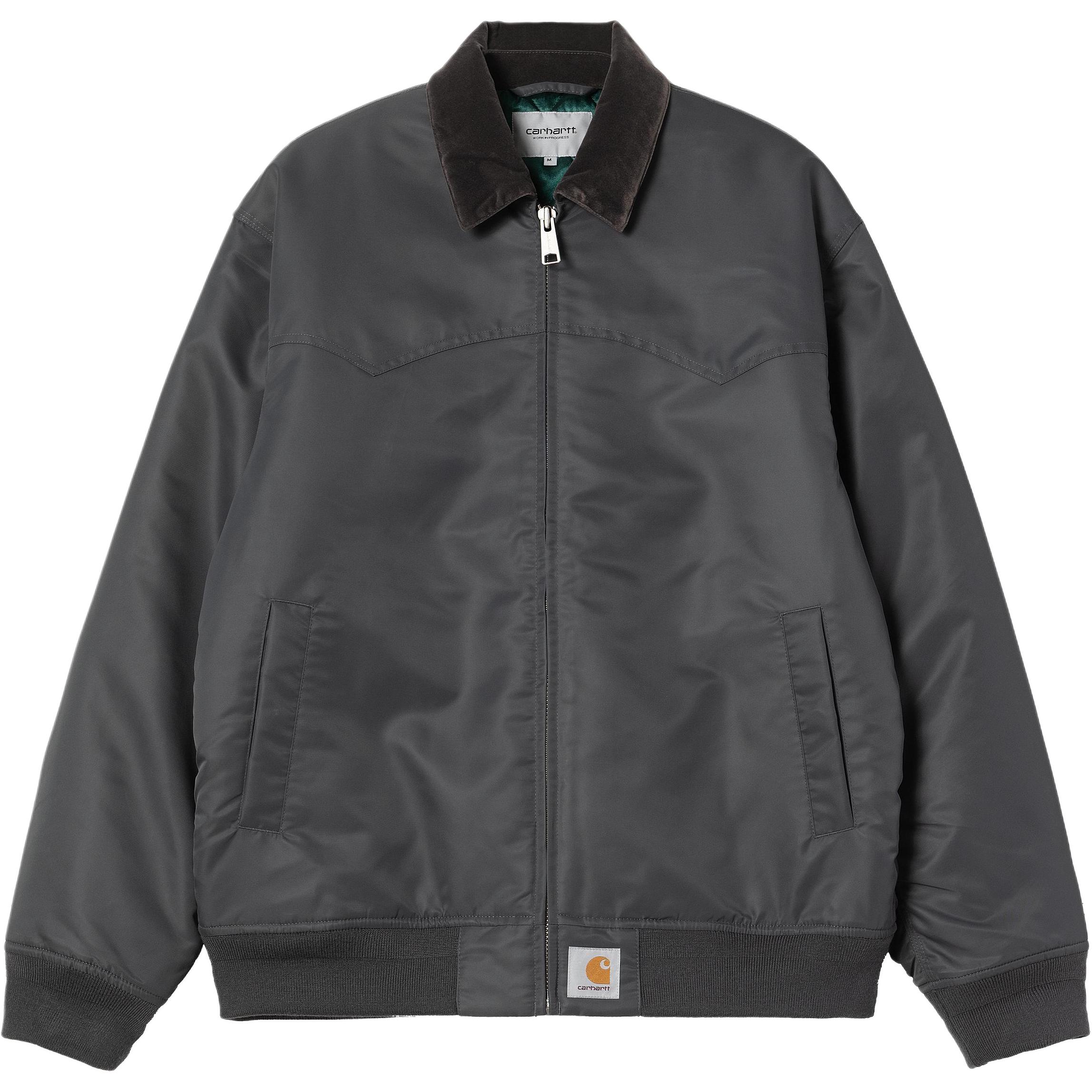Мужская куртка Carhartt WIP Santa Fe Alumni (зеленая)