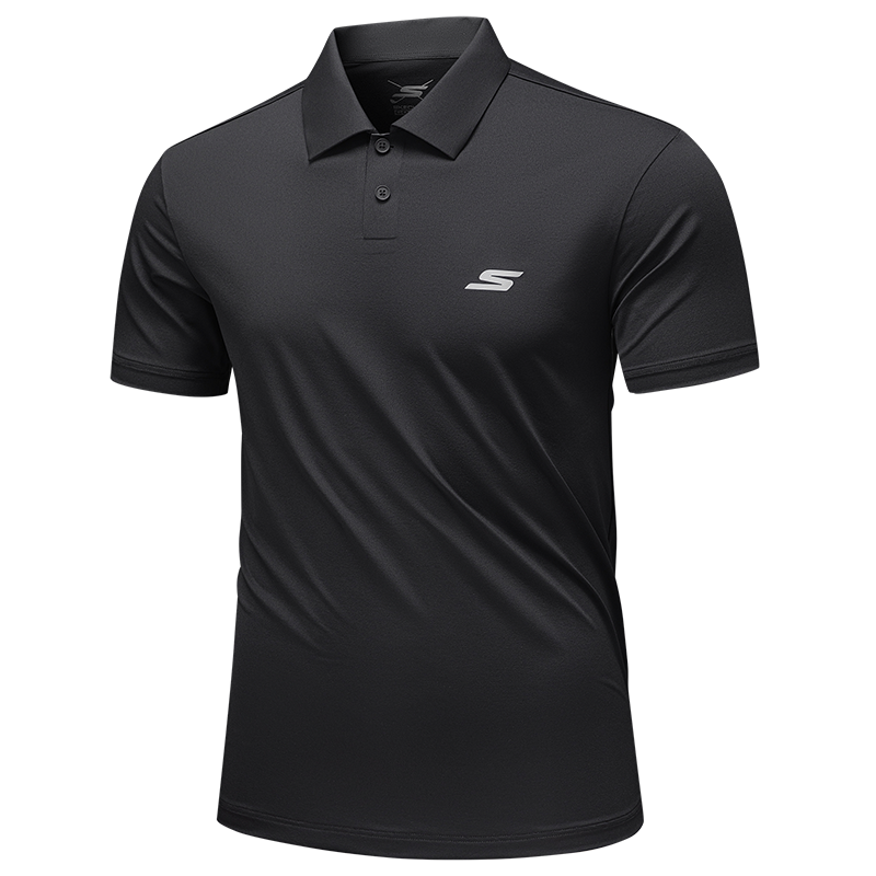 Мужская футболка-поло Skechers Performance Polo (черная)